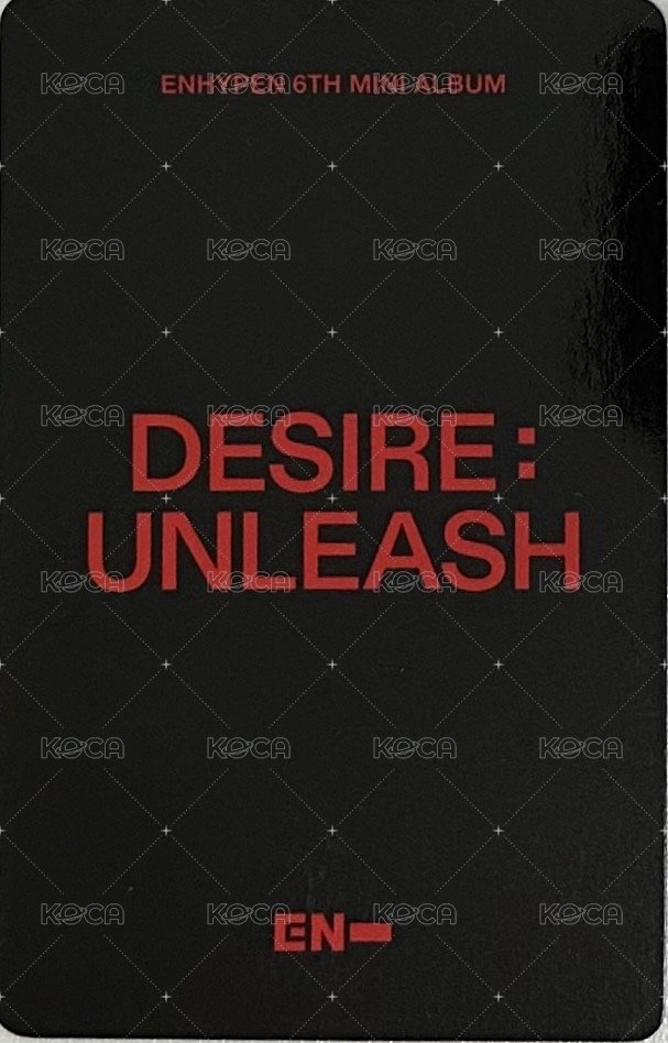 迷六 yzy 2.0 特典卡  背面