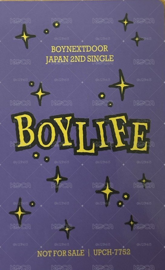 BOYNEXTDOOR boylife 李涵 專卡