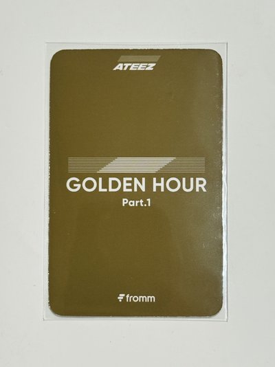 GOLDEN HOUR : Part.1 fromm 2.0 簽售卡 鍾浩