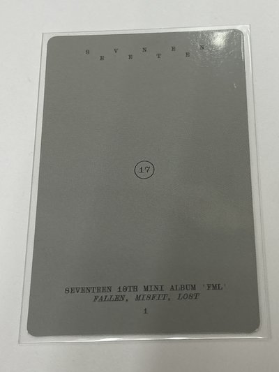 FML專卡珉奎