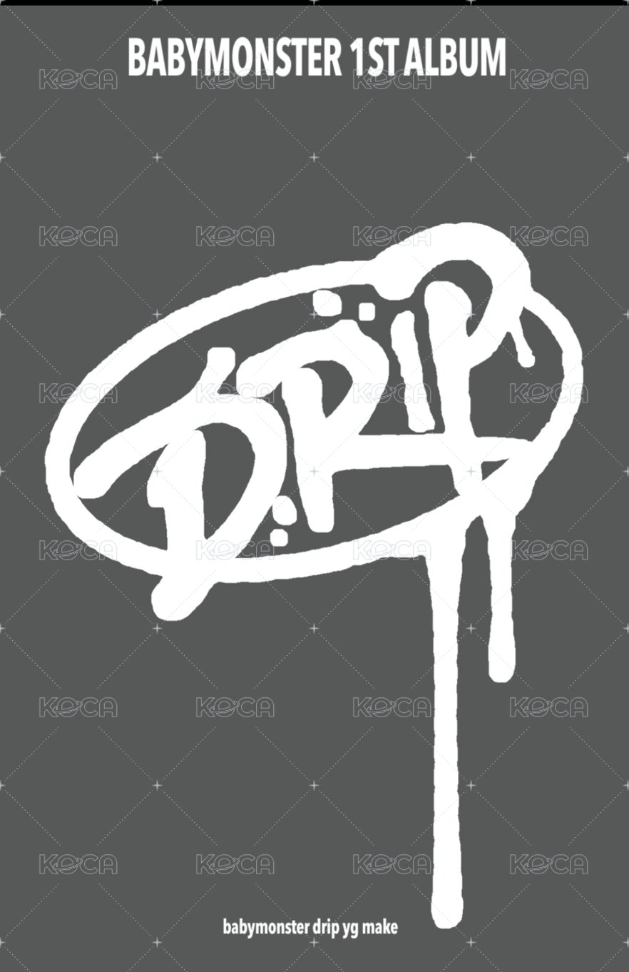 DRIP 專輯卡 BANDANA版專卡 背面