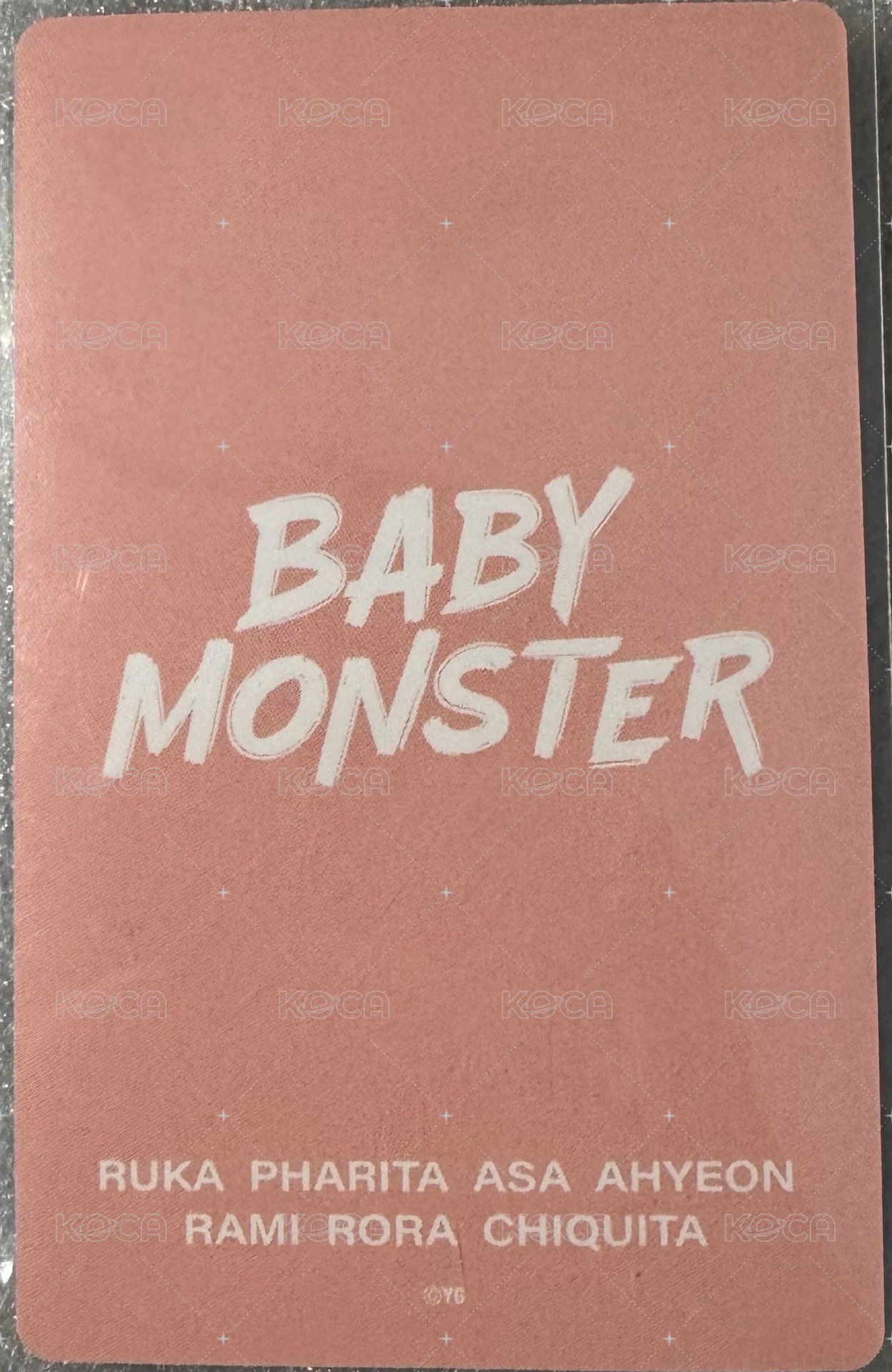 25世巡 日本線下快閃店 隨機卡  背面