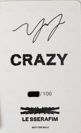 CRAZY JP 日咖 抽選卡 塗鴉卡 背面