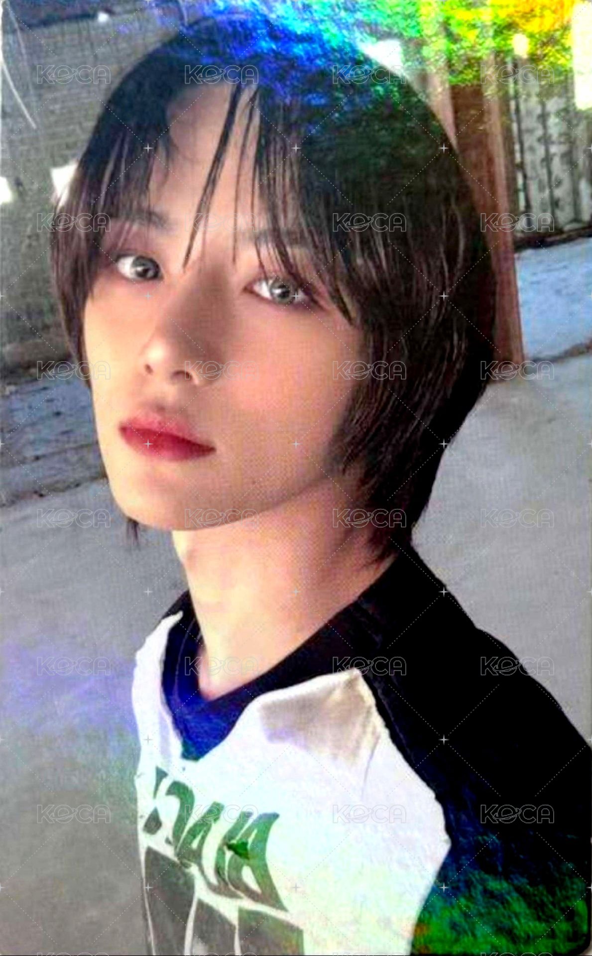 正二 naver 直播卡 （閃卡） 正面