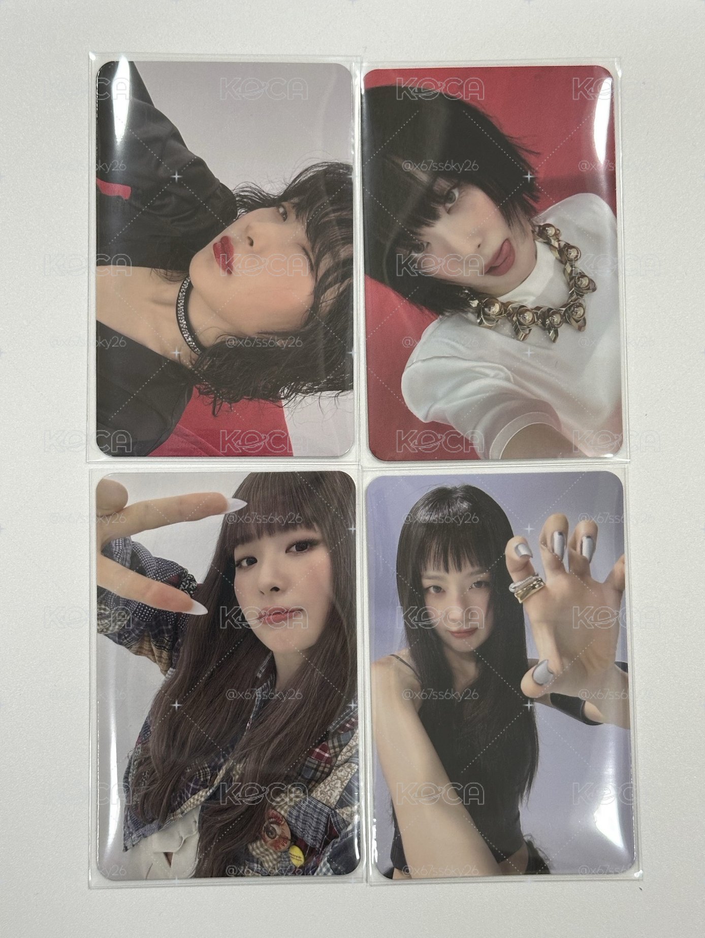 Seulgi 二星卡 拼圖卡背