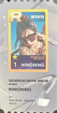 三巡 任務卡 SSGO首爾場票根