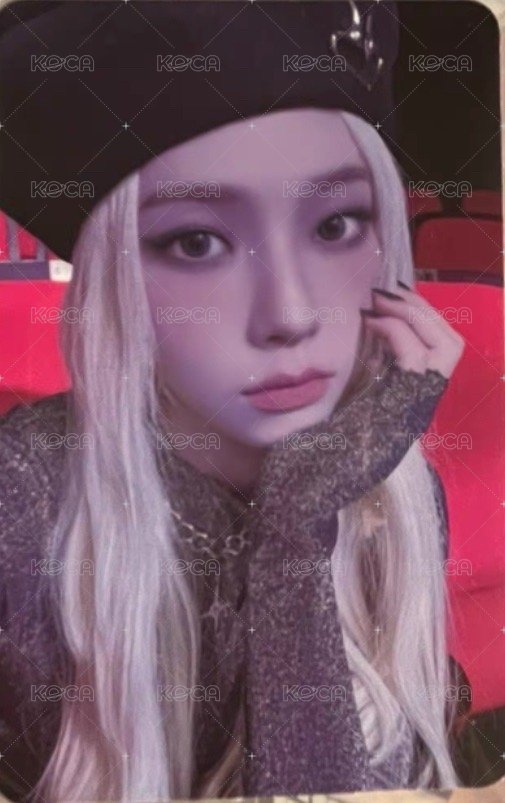 MY WORLD 專輯卡 poster柚 正面