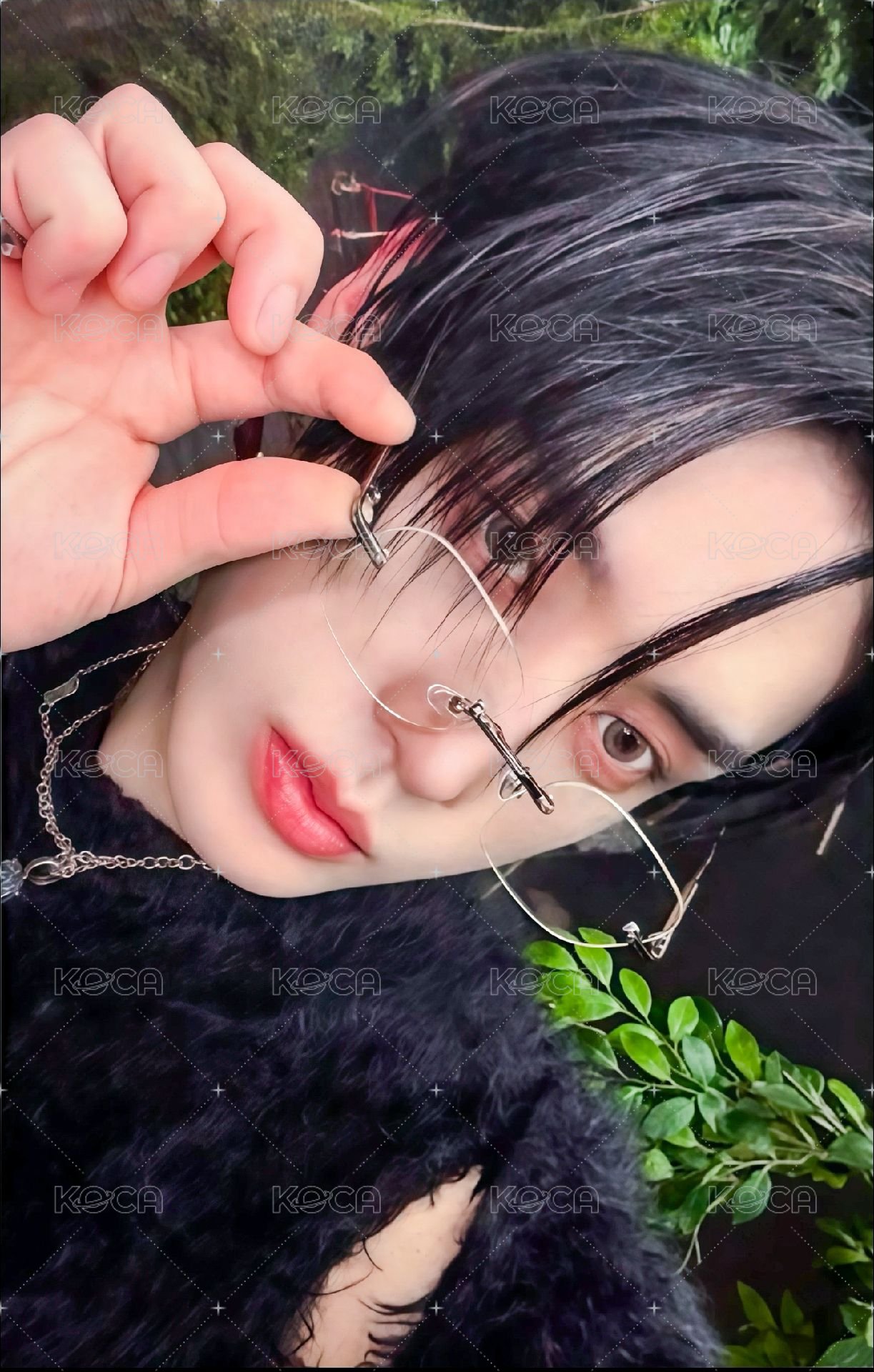 迷五 am 特典卡 無框眼鏡ver. 正面