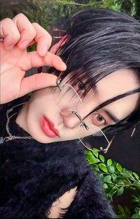 迷五 am 特典卡 無框眼鏡ver.