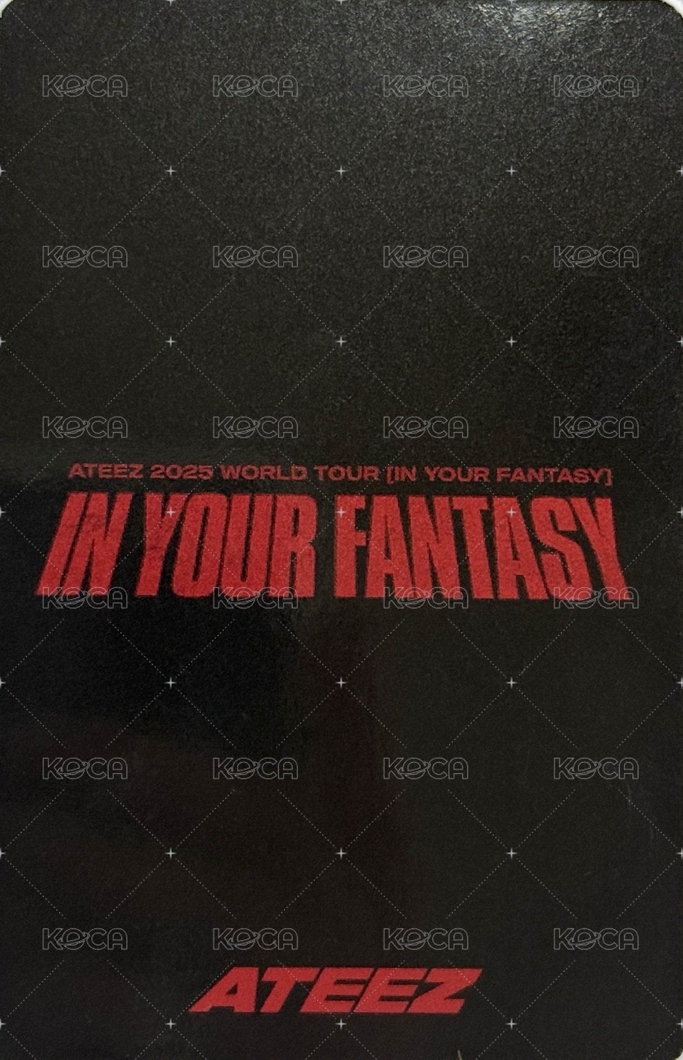 IN YOUR FANTASY 隨機卡 日本場周 背面