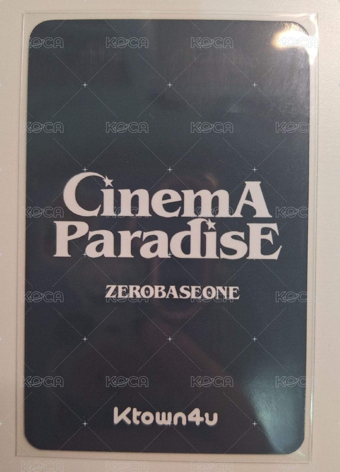 迷四 k4 Digipack 特典卡 忍者卡 背面