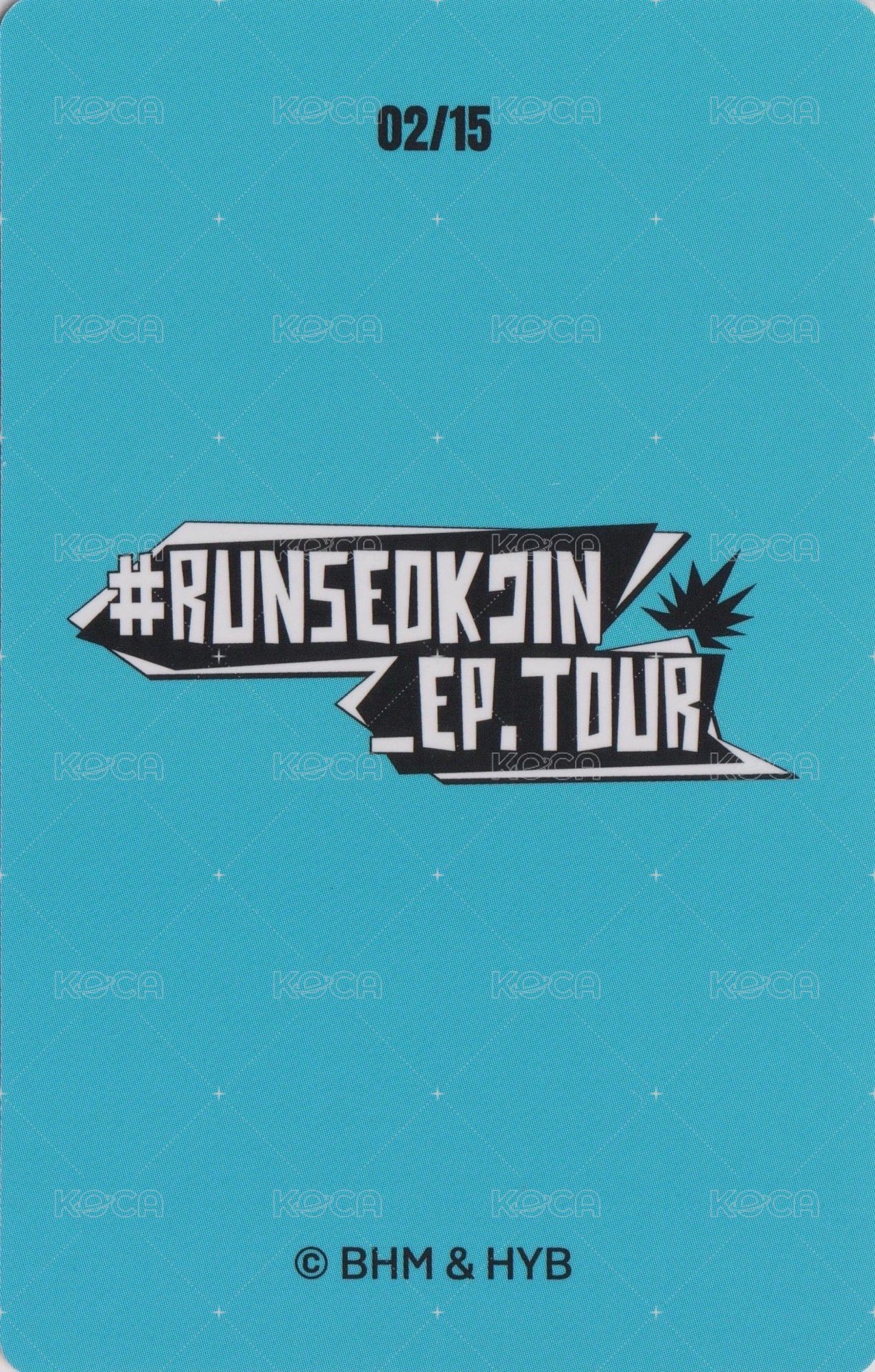 跑珍Tour 隨機卡 (2/15) 背面