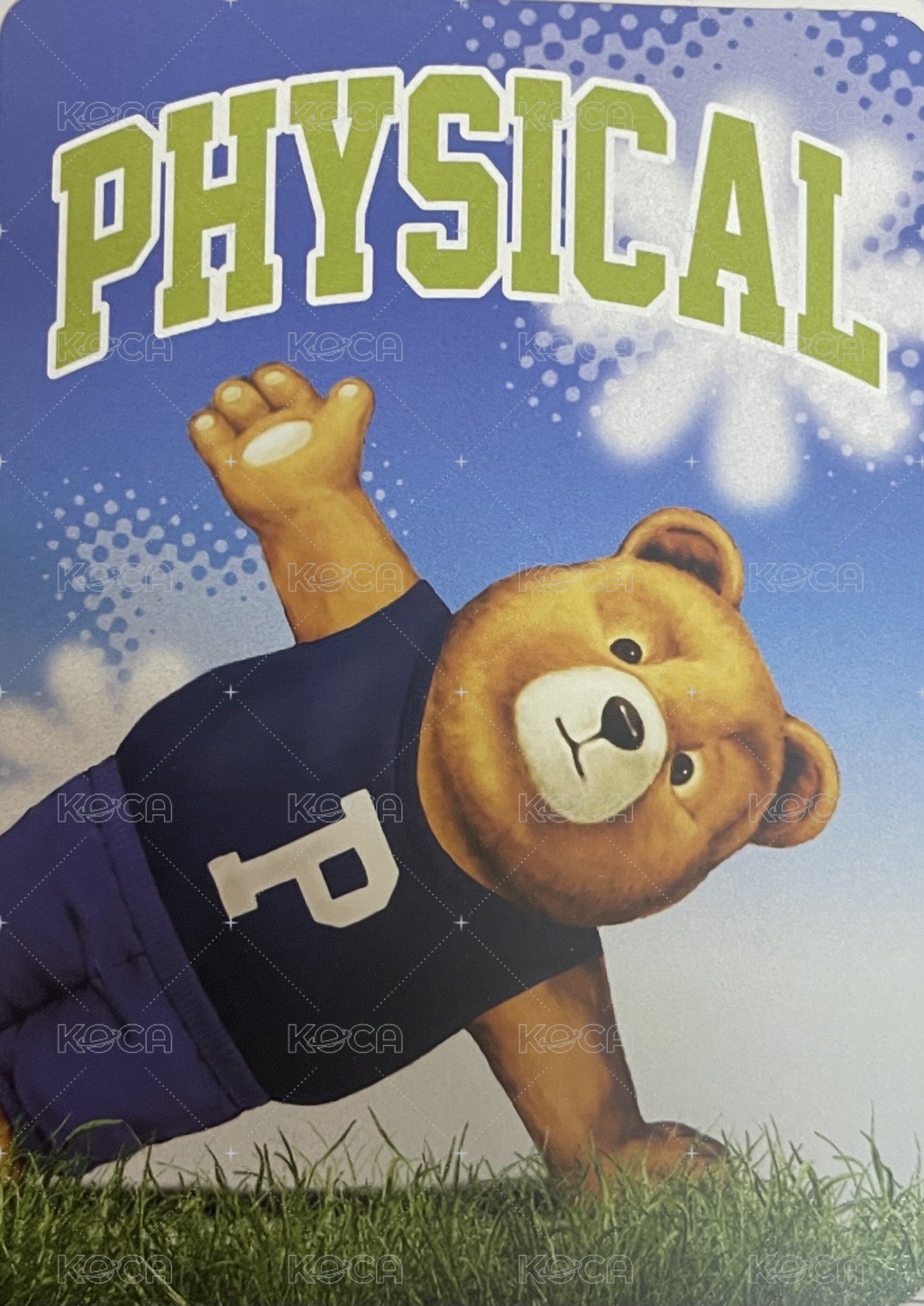 代言 代言卡 PHYSICAL  背面