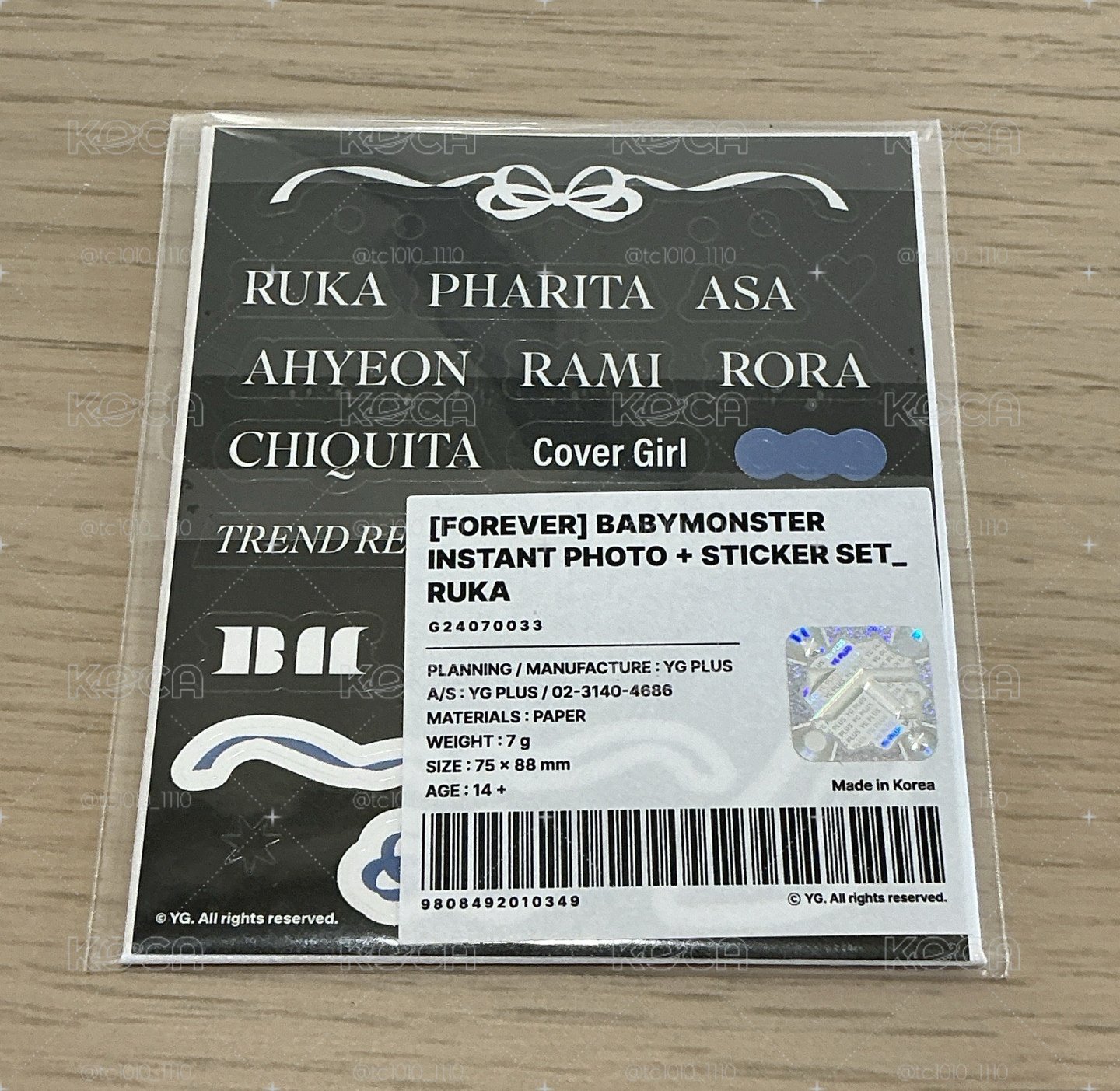 Ruka 拍立得+貼紙組
