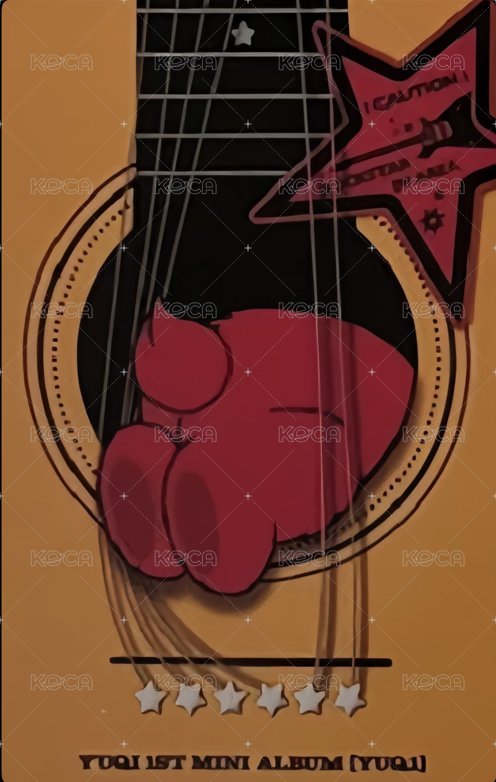 YUQ1 專輯卡 YUQI star ver 專卡 背面