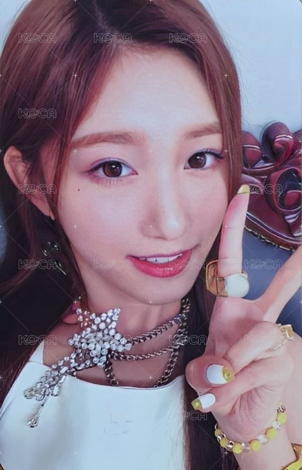 After LIKE mmt 簽售卡  正面