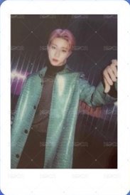 THE NAME 雜誌卡 拍立得 黑ver. 正面