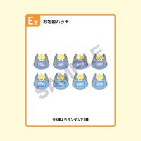 2025 SKZOO快閃店 姓名牌 / 線上一番賞第二彈 E賞