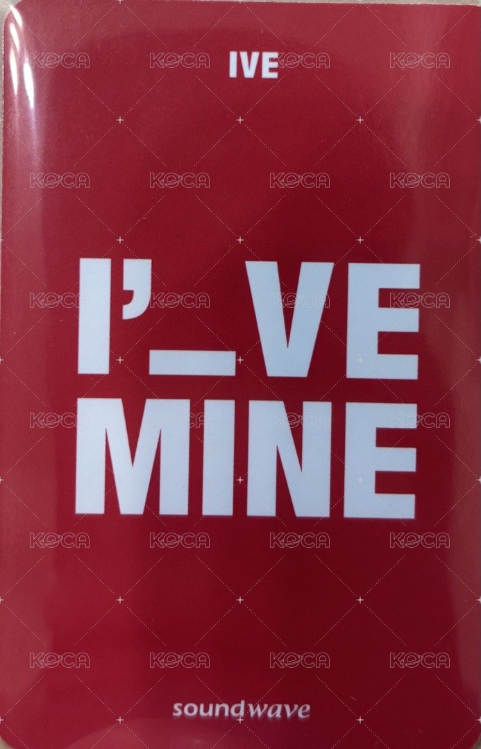 I'VE MINE sw 2.0 幸運卡  背面