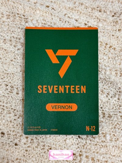 Vernon 瀚率 餅乾卡