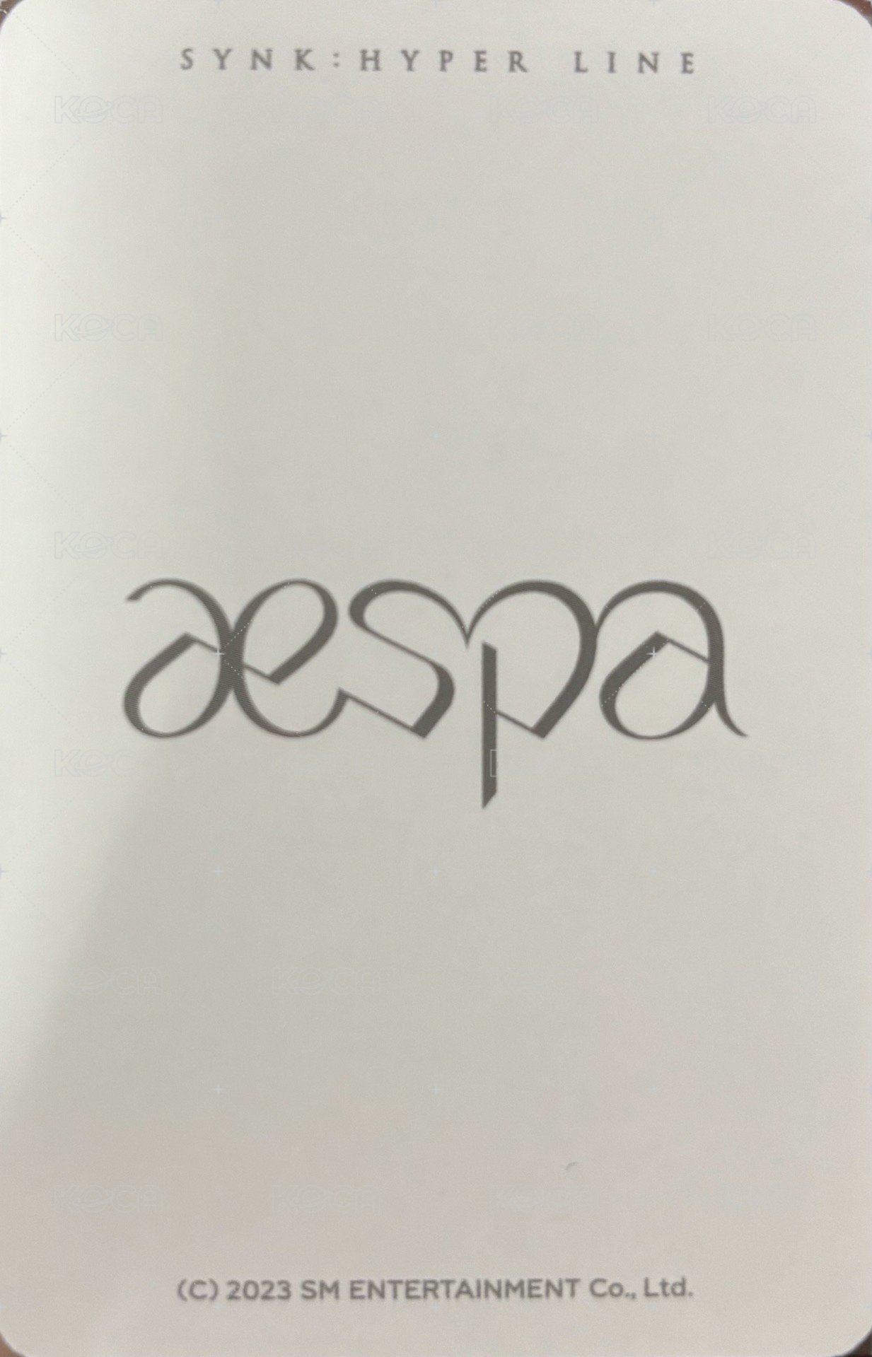 一巡 隨機卡 吉 背面