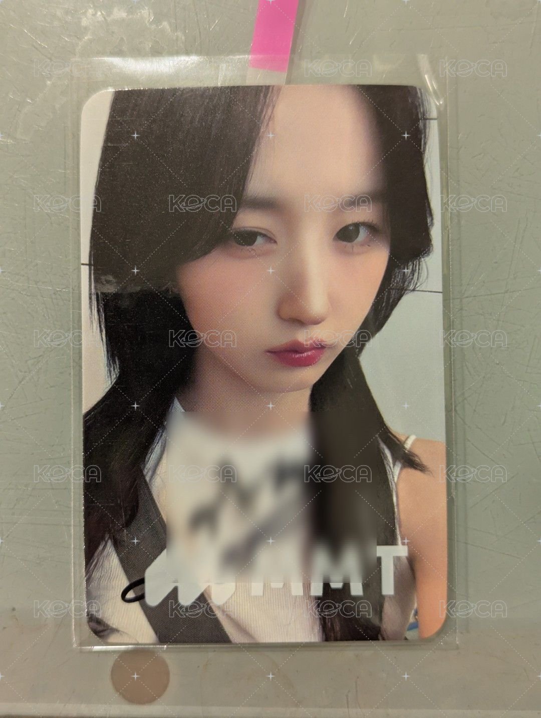 STICK OUT mmt 簽名卡  正面