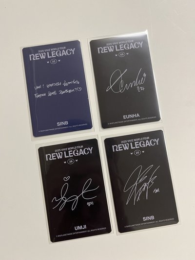 Viviz 25年世巡卡包 隨機小卡