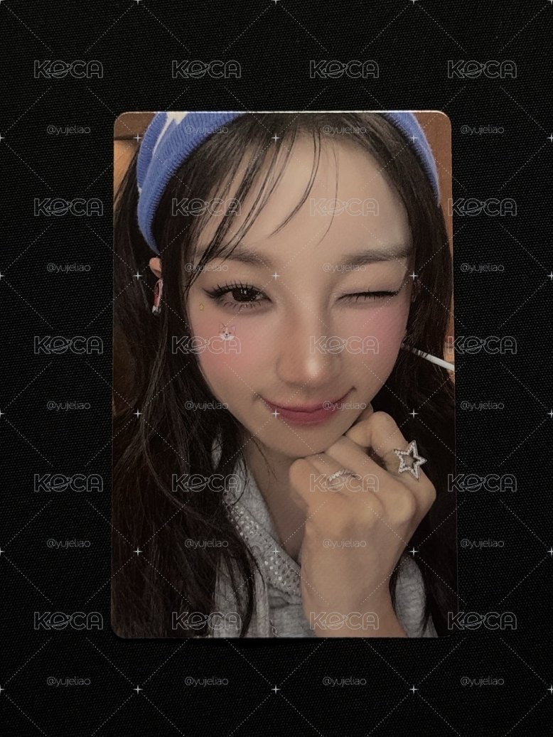 I-DLE 迷你八輯 We are WE ver. 宋雨琦 專卡