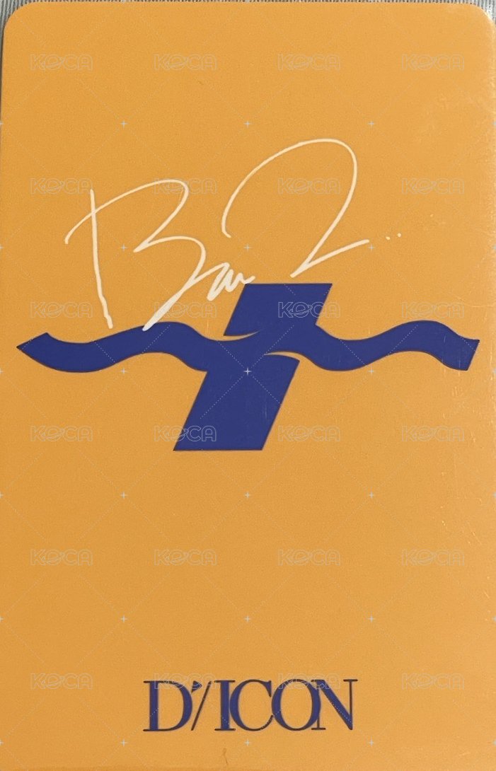 MINI DICON 周邊卡  背面