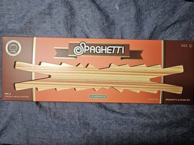 SPAGHETTI 專輯 VOL.3 空專 (❗️有廠損，詳見圖二和三)