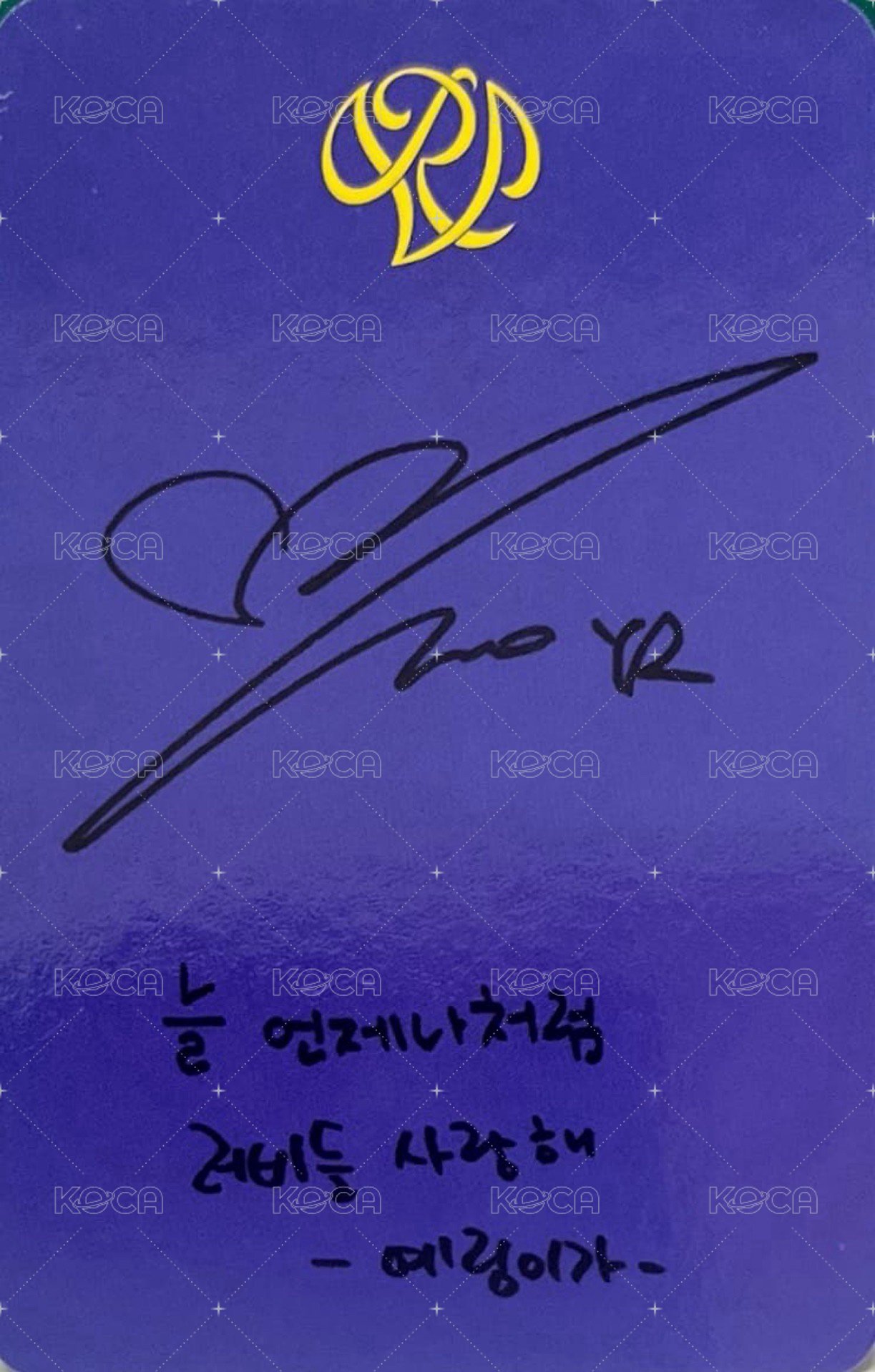 Queendom 專輯卡 Girls ver.  背面