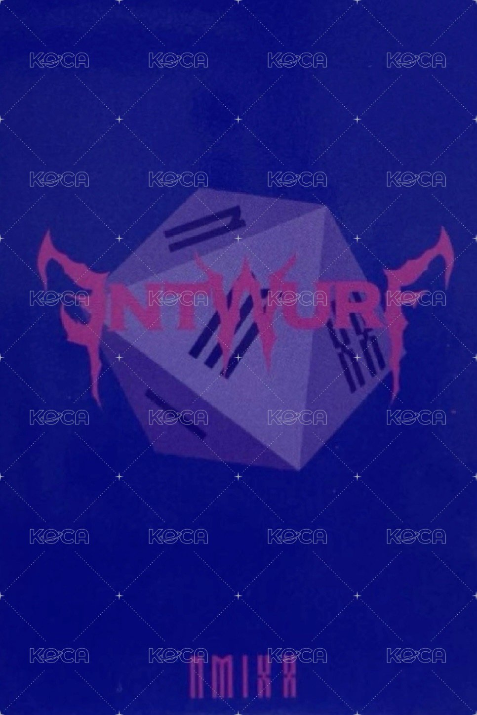 ENTWURF wm 線上 2.0 簽售卡 戳臉 背面