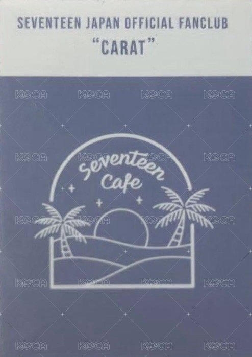 22’CAFE SR 滿額卡 克拉抽獎 CARATくじ 背面