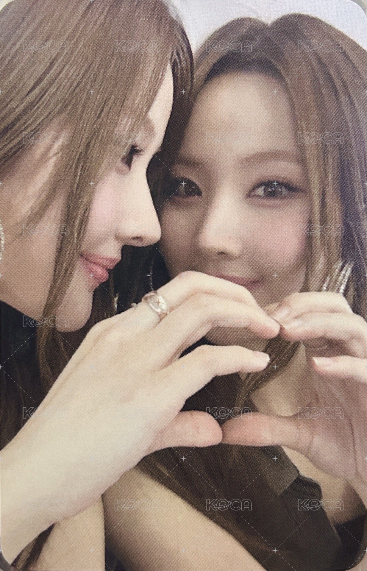 Lose Yourself ny 簽售卡 對鏡比心 ver. 正面