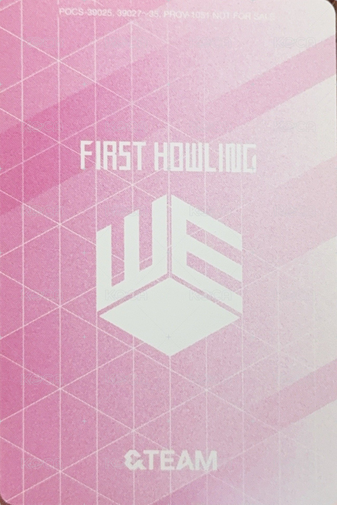 WE 專輯卡 初回限定B/單封/7net限定盤 背面