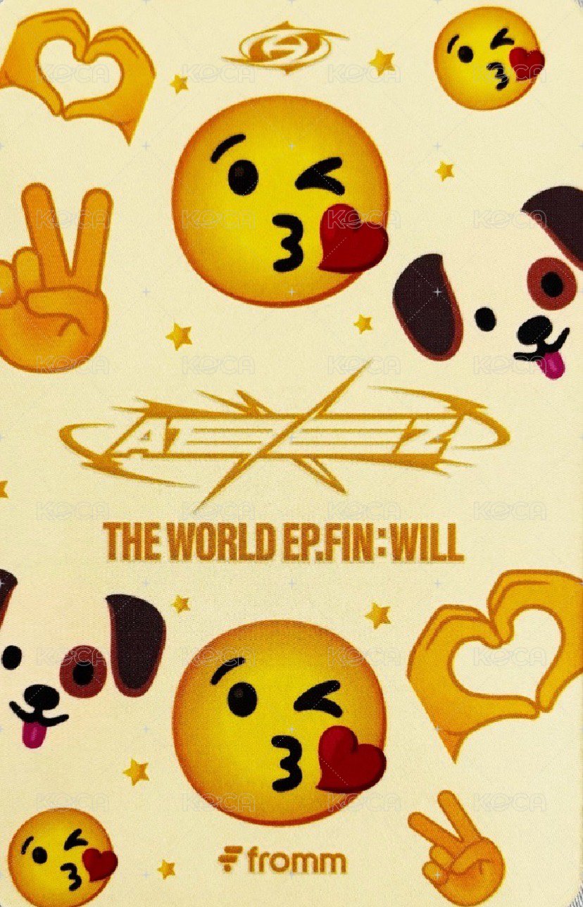 Will fromm 6.0 簽售卡  背面