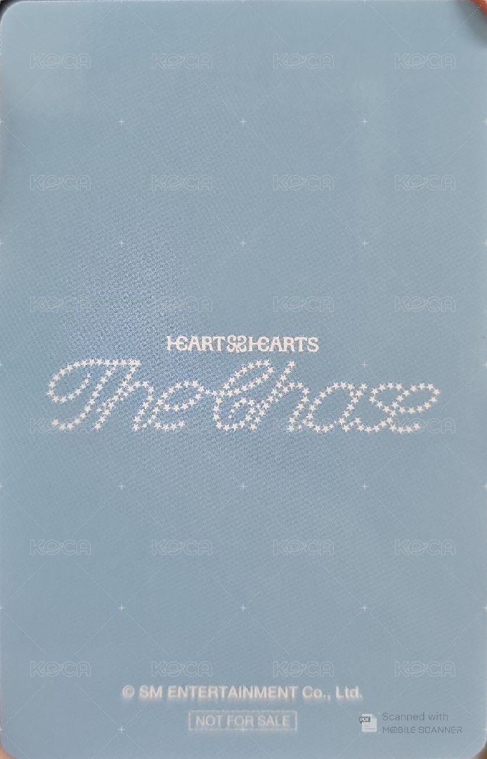 單一 hmv 線下 特典卡  背面