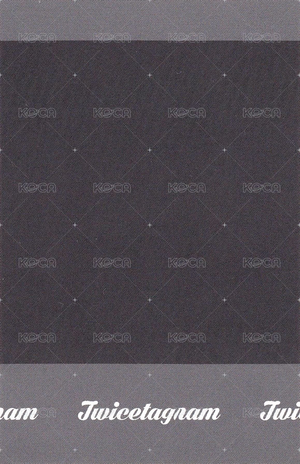 Twicetagram 專輯卡  背面