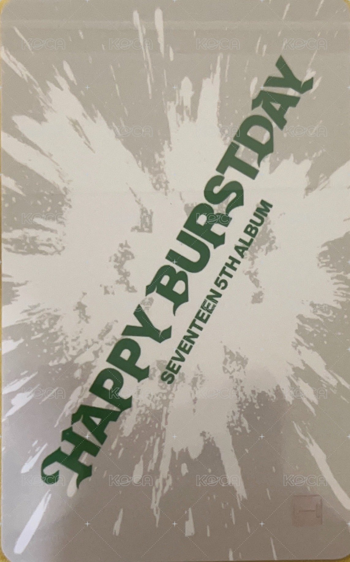 正五 wm 2.0 幸運卡  背面