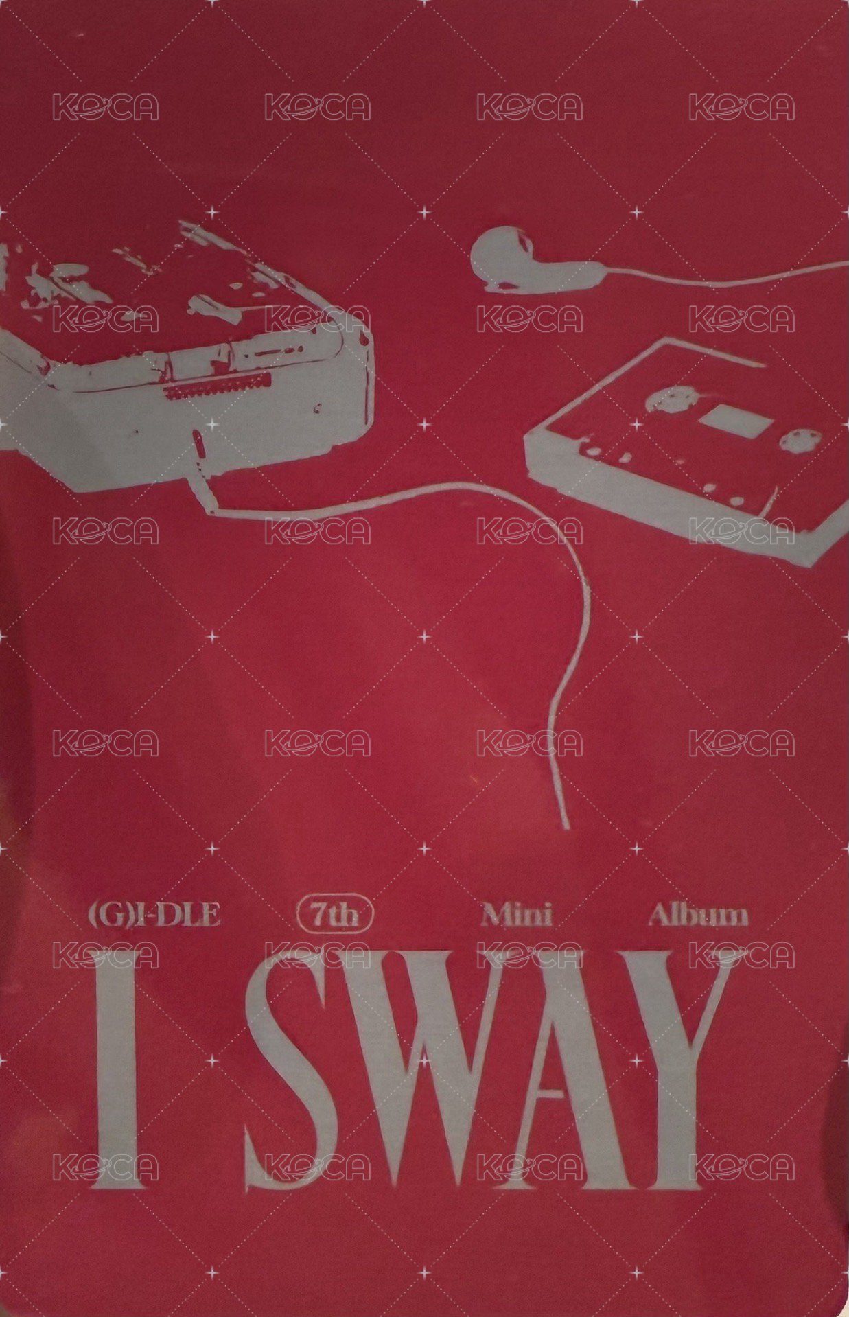 I SWAY 專輯卡  背面