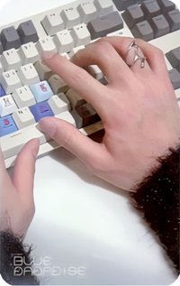 迷五 專輯卡 KEY CAP hand ver.