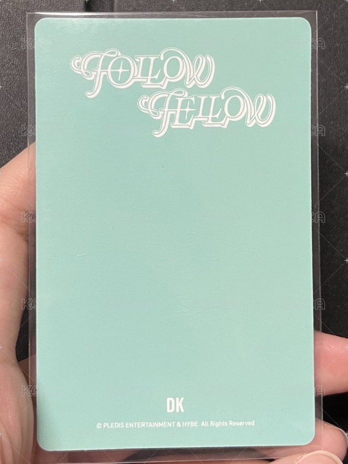 FOLLOWFELLOW 隨機卡  背面