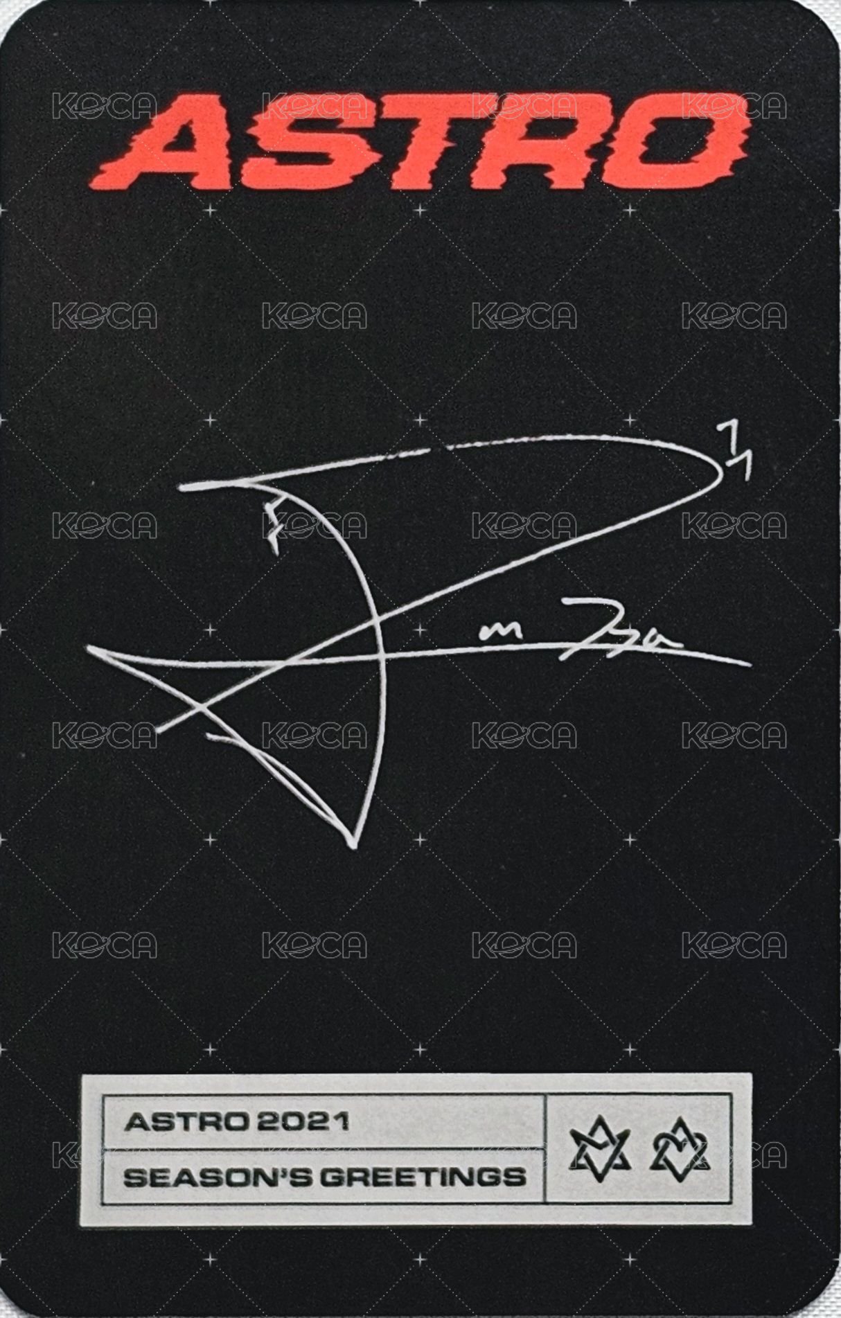 2021 SEASON’S GREETINGS 年曆卡  背面