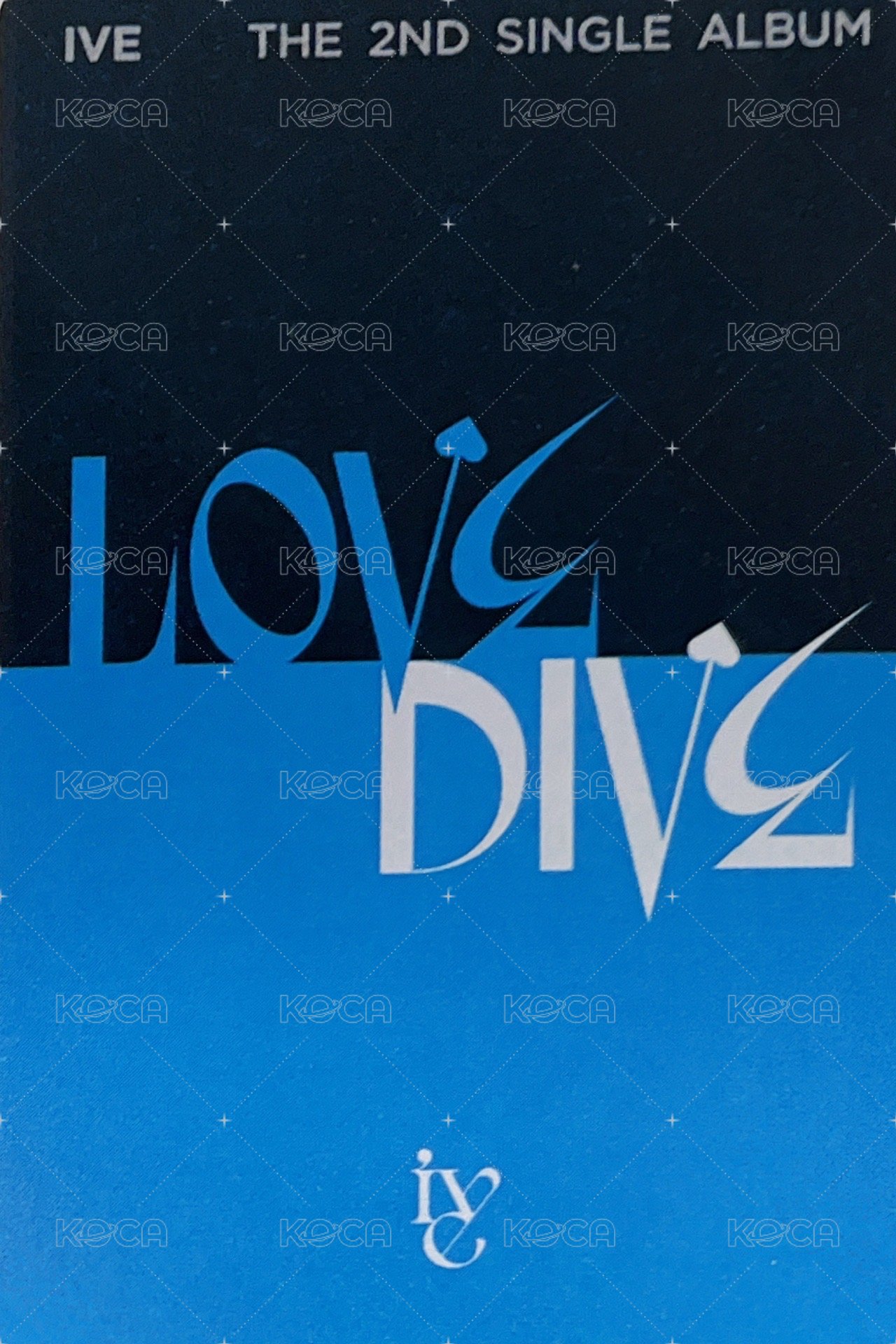 LOVE DIVE wm 幸運卡 LD秋 背面