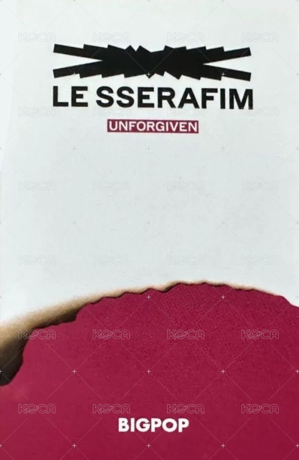 UNFORGIVEN bg 簽售卡  背面