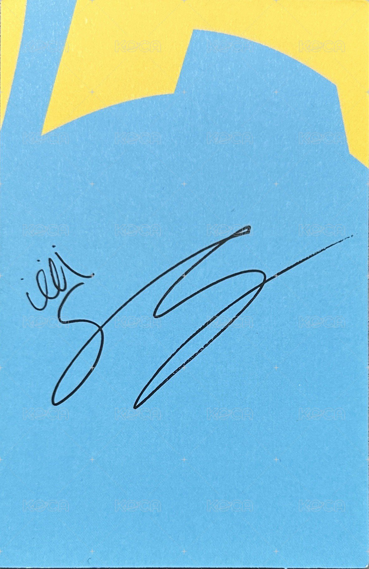 One to All mmt 特典卡 Wave ver. 背面