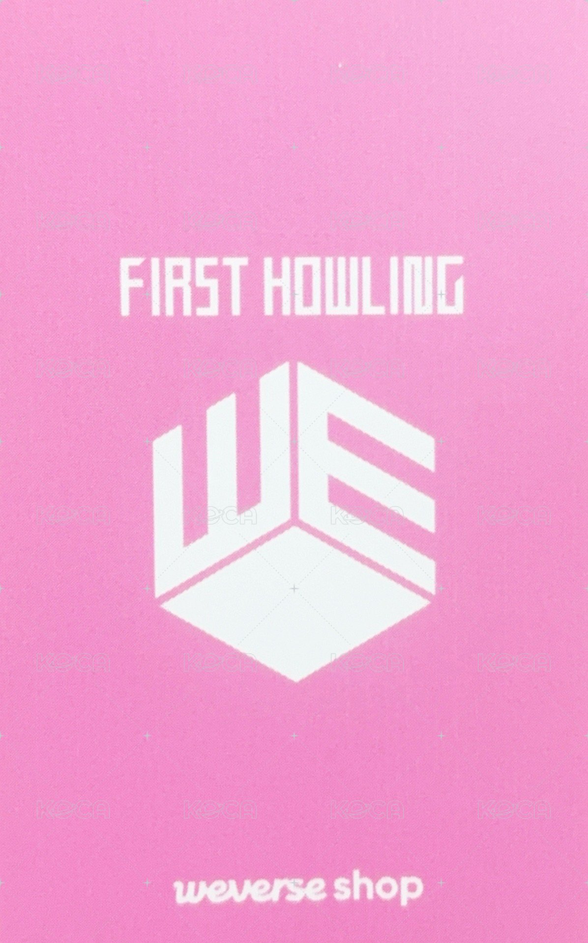 WE wvs 視訊 簽售卡  背面
