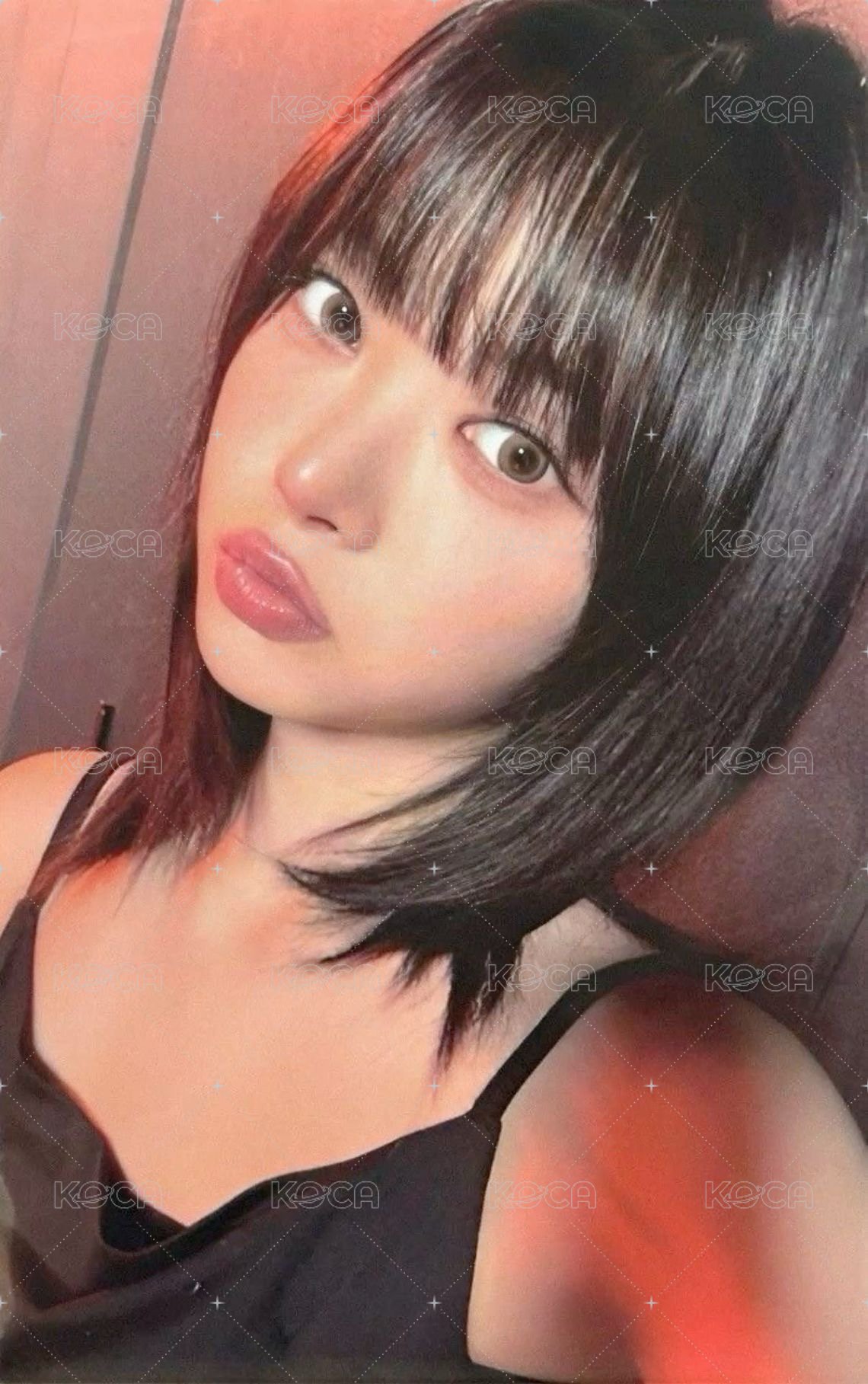 HOT km蝦皮 簽售卡  正面