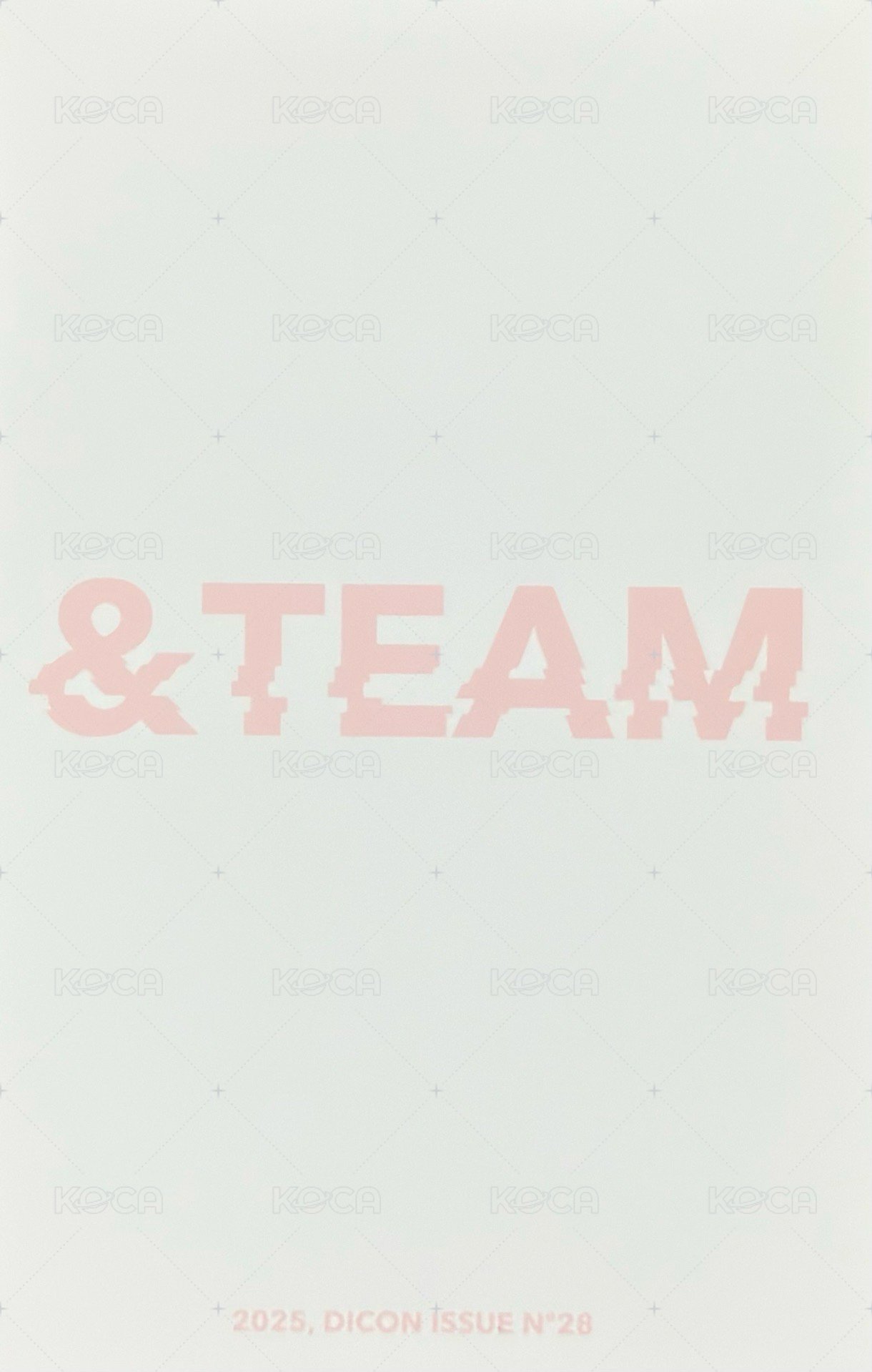 D社 雜誌卡 三人卡 K&EJ&Jo 背面