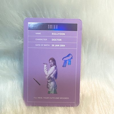 NMIXX expergo 限量版 角色卡 SullYoon